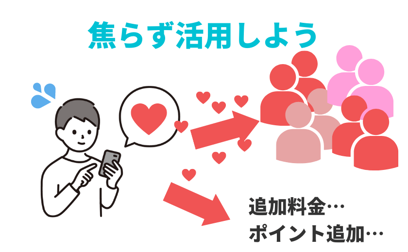 ペアーズ(Pairs)に焦りは禁物！焦らず活用しよう。